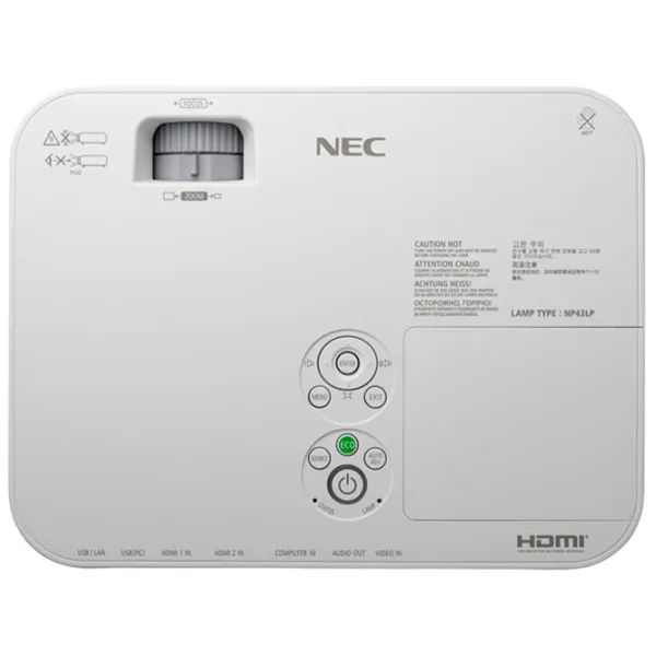 Проектор NEC ME361X Для дома и офиса/ Белый photo 3 Проектор NEC ME361X Для дома и офиса/ Белый photo 3