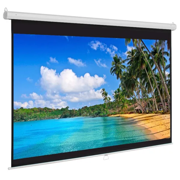 Ecran pentru proiector ATRIA MRS-HD-120D 150 cm/ 264 cm/ Pe perete/ White photo 2
