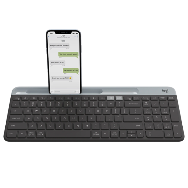 Клавиатура Logitech K580 Беспроводные/ Черный photo 4