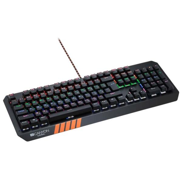 Tastatură Canyon Nightflyer Cu fir/ Black photo 4 Tastatură Canyon Nightflyer Cu fir/ Black photo 4