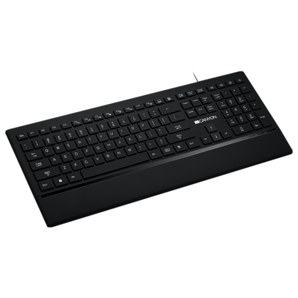 Tastatură Canyon CNS-HKB6-RU Cu fir/ Black photo 2
