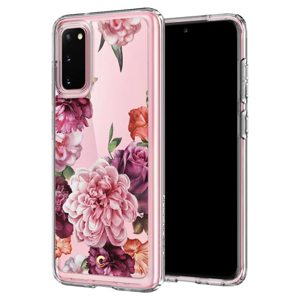 Чехол для смартфона Samsung Galaxy S20 Spigen/ Back/ TPU/ Rose Прозрачный photo 4 Чехол для смартфона Samsung Galaxy S20 Spigen/ Back/ TPU/ Rose Прозрачный photo 4