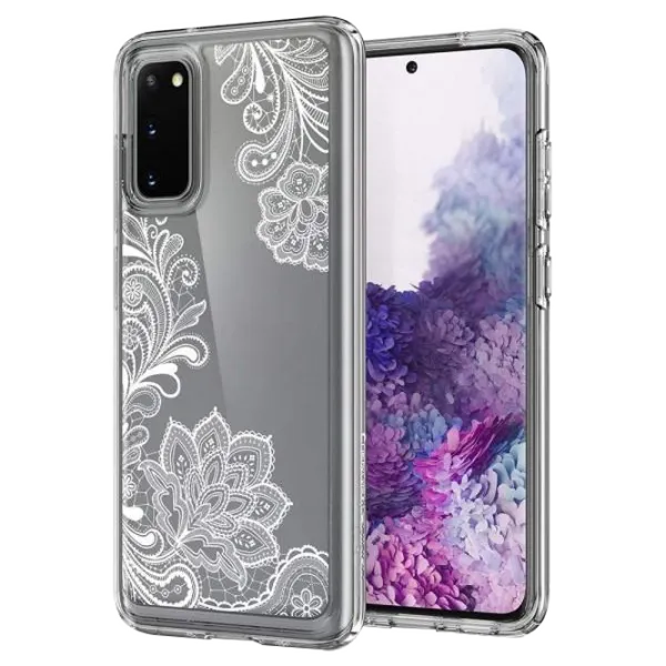 Husă pentru smartphone Samsung Galaxy S20 Spigen/ Back/ TPU/ White Transparent photo 4 Husă pentru smartphone Samsung Galaxy S20 Spigen/ Back/ TPU/ White Transparent photo 4