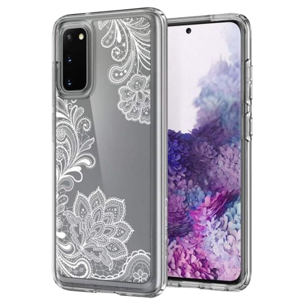Husă pentru smartphone Samsung Galaxy S20 Spigen/ Back/ TPU/ White Transparent photo 4 Husă pentru smartphone Samsung Galaxy S20 Spigen/ Back/ TPU/ White Transparent photo 4