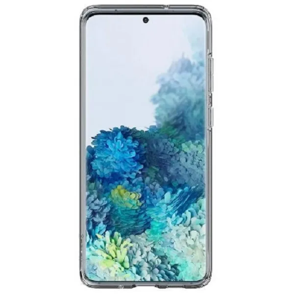 Husă pentru smartphone Samsung Galaxy S20 Spigen/ Back/ TPU/ Flowers Transparent photo 2