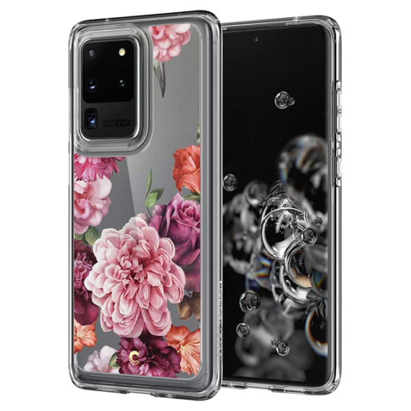 Чехол для смартфона Samsung Galaxy S20 Ultra Spigen/ Back/ TPU/ Rose Прозрачный photo 4 Чехол для смартфона Samsung Galaxy S20 Ultra Spigen/ Back/ TPU/ Rose Прозрачный photo 4