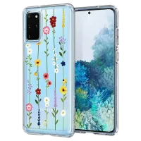 Husă pentru smartphone Samsung Galaxy S20+ Spigen/ Back/ TPU/ Flowers Transparent photo 4