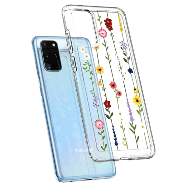 Husă pentru smartphone Samsung Galaxy S20+ Spigen/ Back/ TPU/ Flowers Transparent photo 5 Husă pentru smartphone Samsung Galaxy S20+ Spigen/ Back/ TPU/ Flowers Transparent photo 5