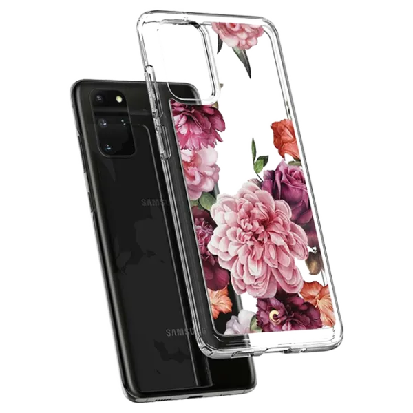 Чехол для смартфона Samsung Galaxy S20+ Spigen/ Back/ TPU/ Rose Прозрачный photo 6 Чехол для смартфона Samsung Galaxy S20+ Spigen/ Back/ TPU/ Rose Прозрачный photo 6