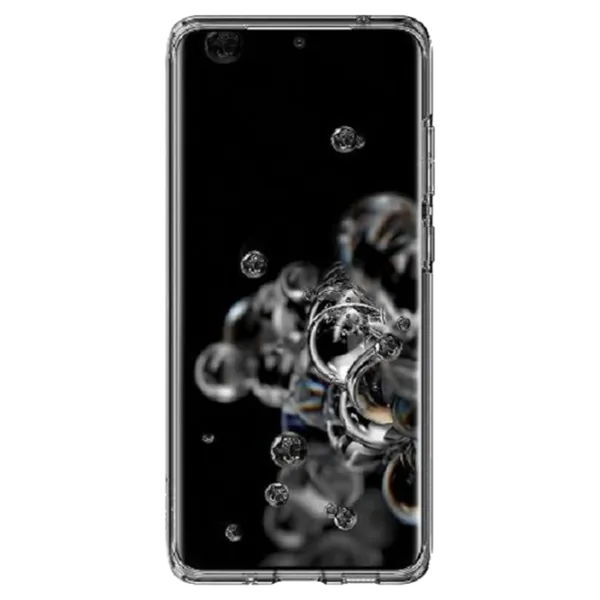 Husă pentru smartphone Samsung Galaxy S20+ Spigen/ Back/ TPU/ White Transparent photo 2
