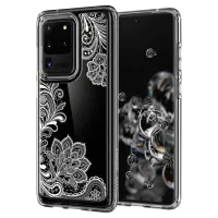 Husă pentru smartphone Samsung Galaxy S20+ Spigen/ Back/ TPU/ White Transparent photo 4