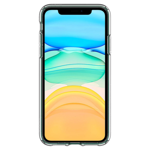 Husă pentru smartphone Apple iPhone 11 Spigen/ Back/ TPU/ Blue Transparent photo 2
