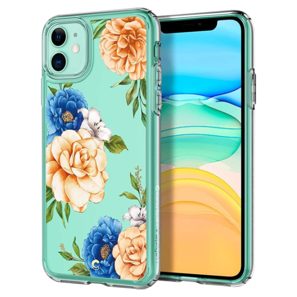 Husă pentru smartphone Apple iPhone 11 Spigen/ Back/ TPU/ Blue Transparent photo 3