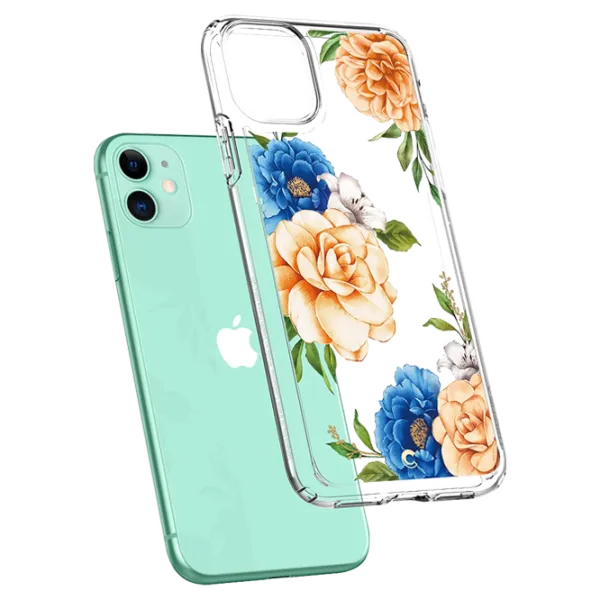 Husă pentru smartphone Apple iPhone 11 Spigen/ Back/ TPU/ Blue Transparent photo 4