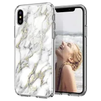 Husă pentru smartphone Apple iPhone XS Spigen/ Back/ TPU/ Marble White photo 5
