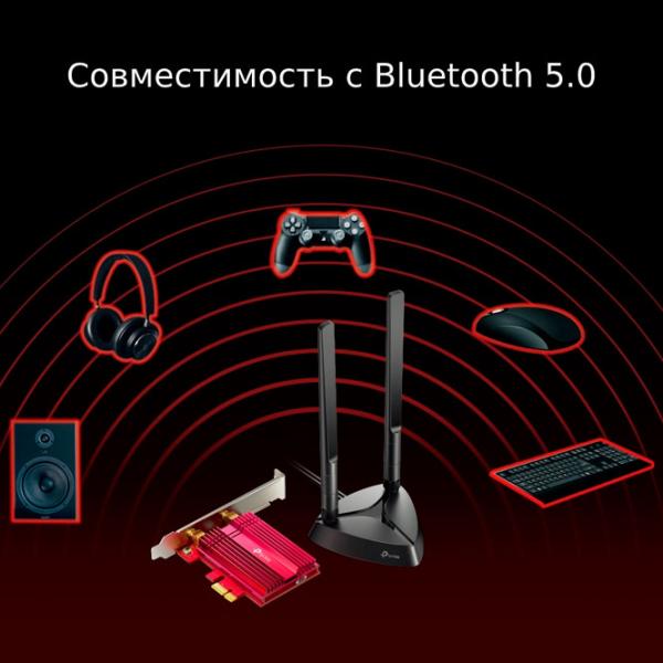 LAN Adapter TP-Link Archer TX3000E Антенна/ Черный photo 6
