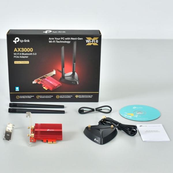 LAN Adapter TP-Link Archer TX3000E Антенна/ Черный photo 8
