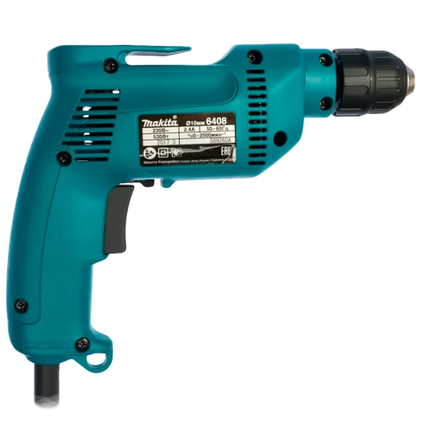 Дрель Makita 6408 530 Вт/ 2500 об/ мин photo 3