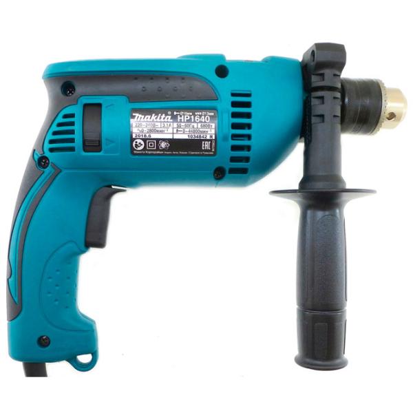 Дрель Makita HP1640 680 Вт/ 2800 об/ мин photo 2
