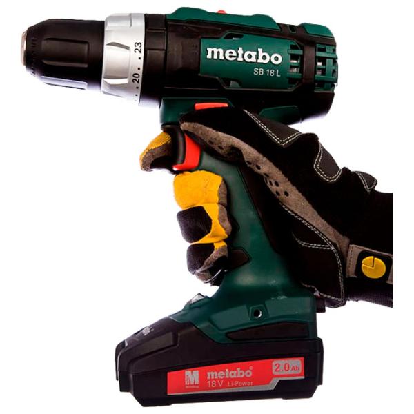Дрель Metabo SB 18 L 2x2.0Ah +Case (602317500) 450 об/мин photo 5