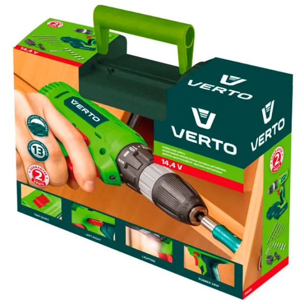 Шуруповерт Verto 50G285 400 rot/min photo 2