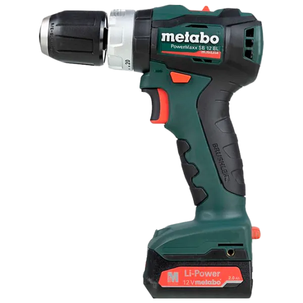 Mașină de găurit și înșurubat Metabo PowerMaxx SB 12 BL 500 rot/min photo 2