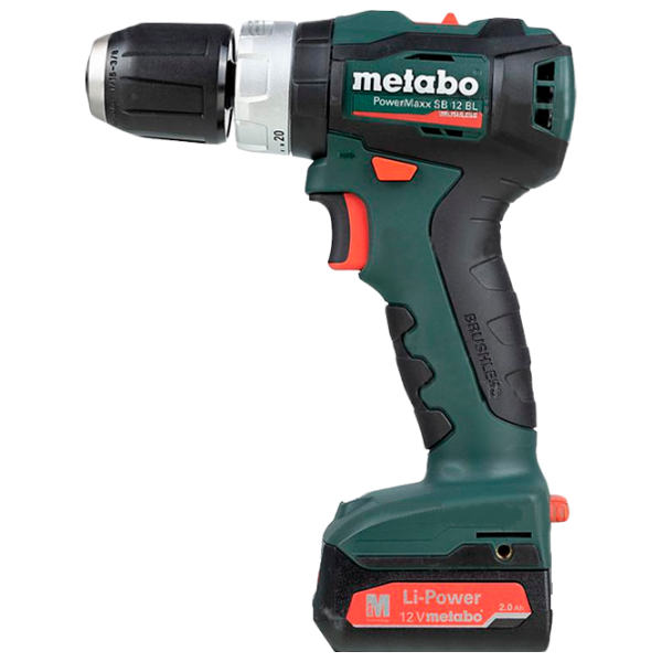 Mașină de găurit și înșurubat Metabo PowerMaxx SB 12 BL 500 rot/min photo 2