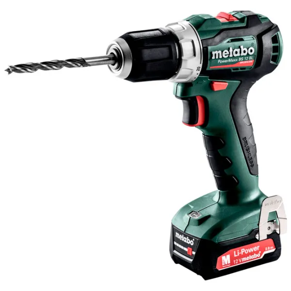 Mașină de găurit si inșurubat Metabo PowerMaxx BS 12 BL 1650 rot/ min photo 2