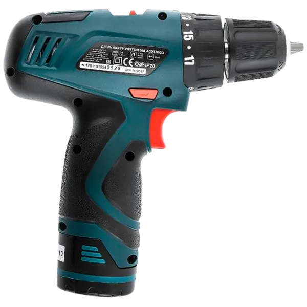 Дрель-шуруповерт Hammer ACD120GLi Premium 1100 об/ мин photo 3