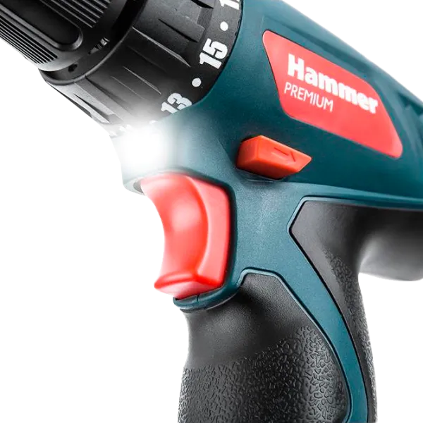 Дрель-шуруповерт Hammer ACD120GLi Premium 1100 об/ мин photo 7