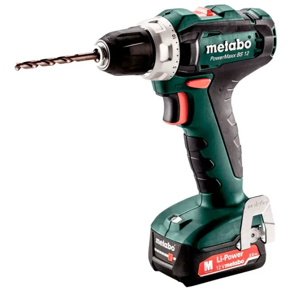 Дрель-шуруповерт Metabo PowerMaxx BS 12 360 об/мин photo 3