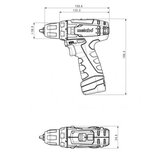 Mașină de găurit și înșurubat Metabo PowerMaxx BS 360 rot/min photo 5