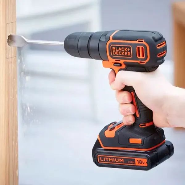 Дрель-шуруповерт Black&Decker BDCDC18KB 650 об/ мин photo 6