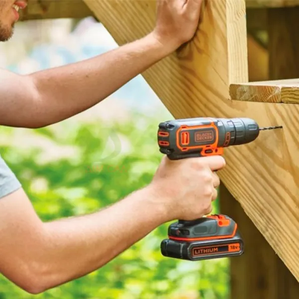 Дрель-шуруповерт Black&Decker BDCDC18KB 650 об/ мин photo 7