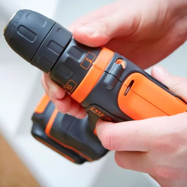 Дрель-шуруповерт Black&Decker BDCDD12B 550 об/ мин photo 4