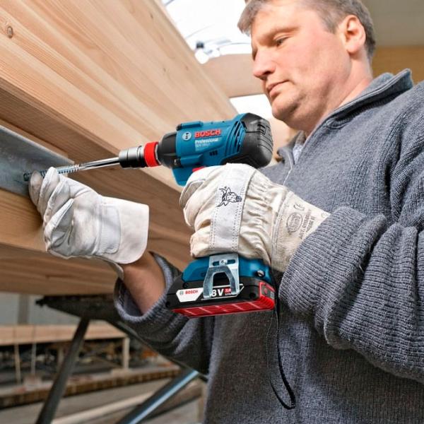 Гайковерт Bosch GDX 180-LI Professional Аккумулятор photo 6 Гайковерт Bosch GDX 180-LI Professional Аккумулятор photo 6