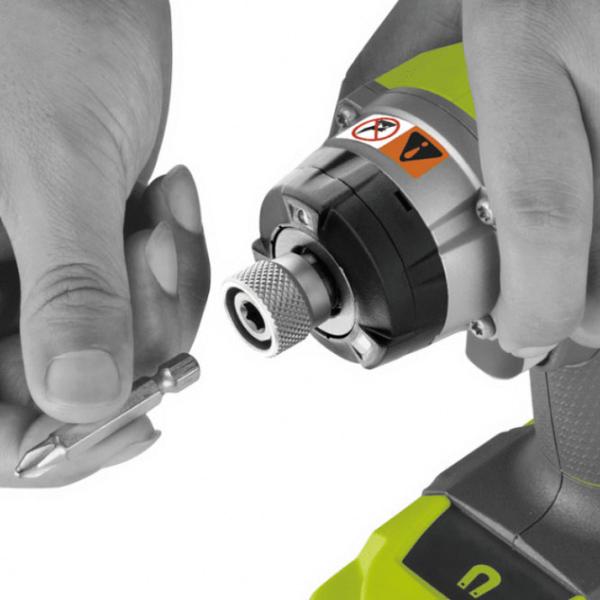 Mașina de infiletat Ryobi R18ID3-0 Acumulator photo 4 Mașina de infiletat Ryobi R18ID3-0 Acumulator photo 4