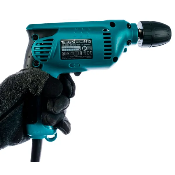 Дрель Makita 6413 450 Вт/ 3000 об/ мин photo 6