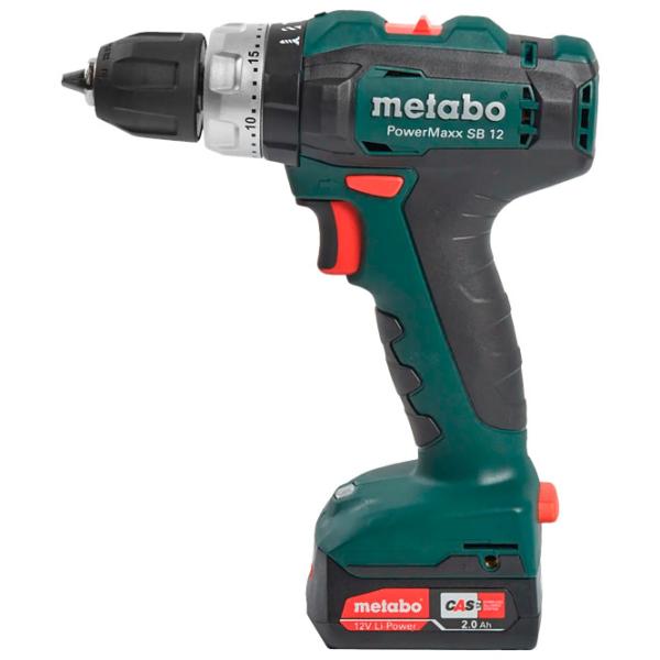 Дрель-шуруповерт Metabo PowerMaxx SB 12 (601076500) 360 об/мин photo 2