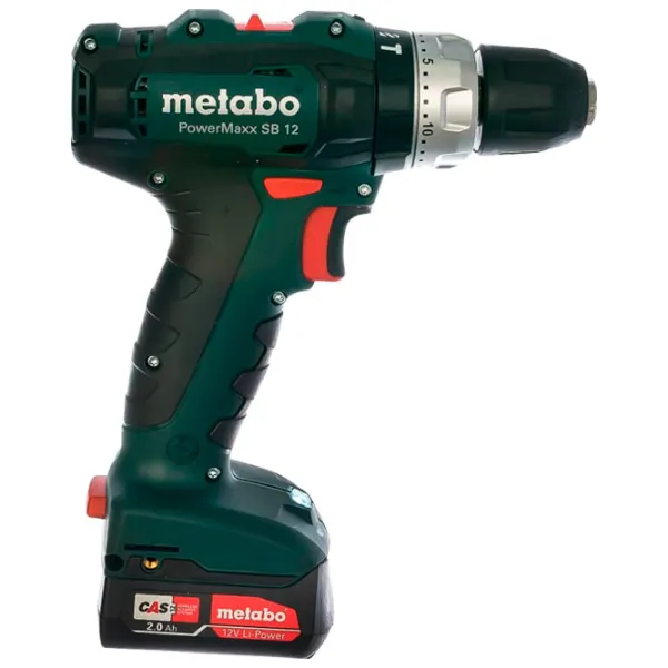 Дрель-шуруповерт Metabo PowerMaxx SB 12 (601076500) 360 об/мин photo 3