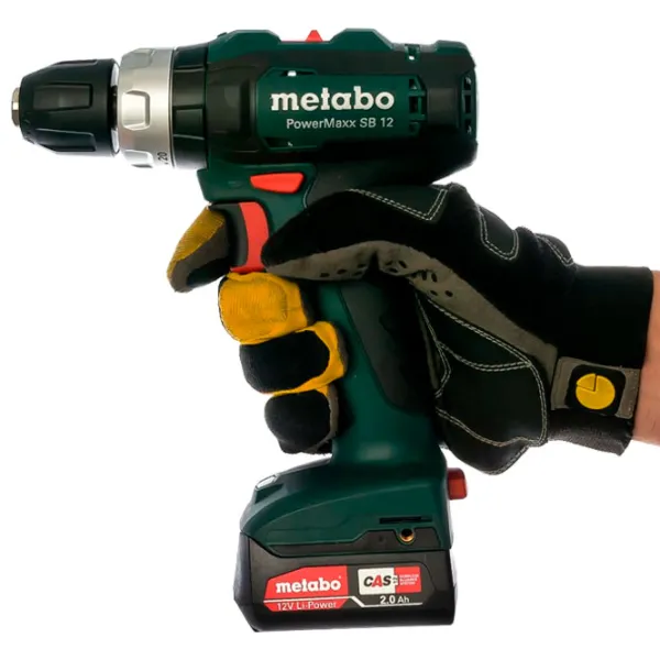 Дрель-шуруповерт Metabo PowerMaxx SB 12 (601076500) 360 об/мин photo 5