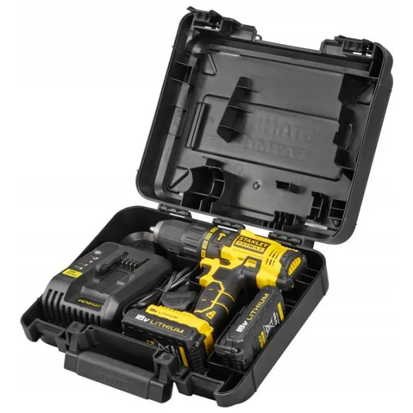 Дрель-шуруповерт Stanley Fatmax FMC626C2K-QW 1500 об/мин photo 2
