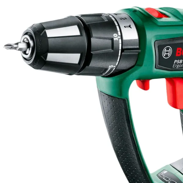 Mașină de găurit si inșurubat Bosch PSR 18 LI-2 Ergonomic 1400 rot/ min photo 2