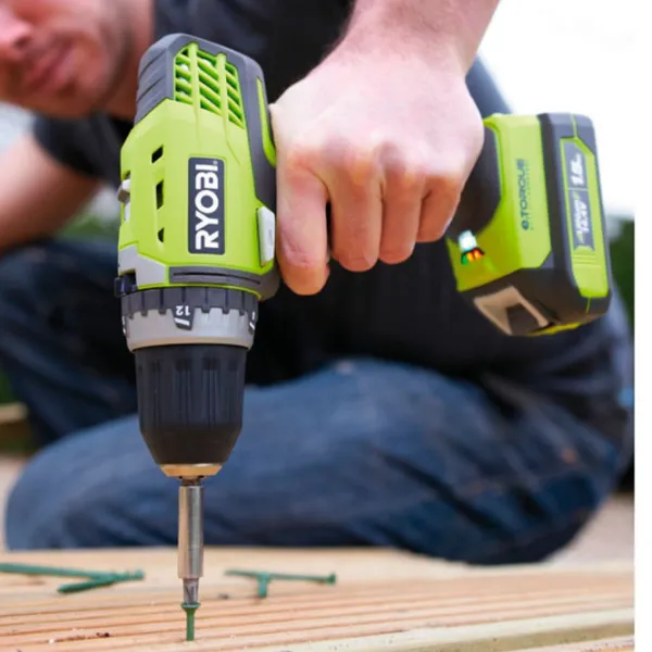 Дрель-шуруповерт Ryobi R14DDE-LL15S 1450 об/мин photo 7
