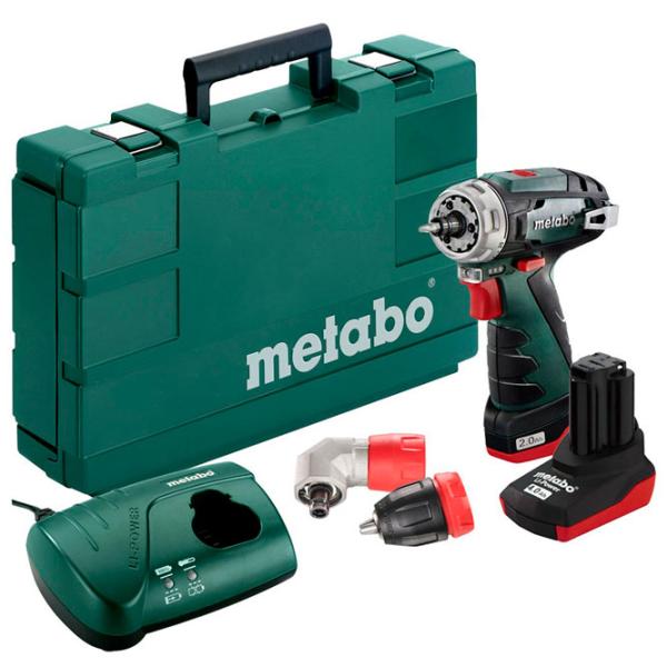 Mașină de găurit și înșurubat Metabo PowerMaxx BS Quick Pro 360 rot/min photo 7
