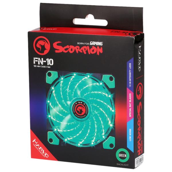 Ventilator de carcasă Marvo Fan FN-10 Green Hidrodinamic/ 1200 rpm photo 5