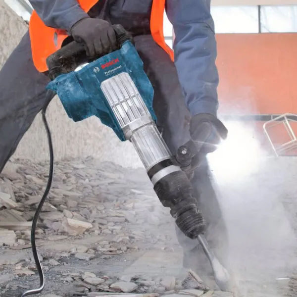 Ciocan demolator Bosch GSH 11 VC (611336000) 1700 W / Blue photo 6