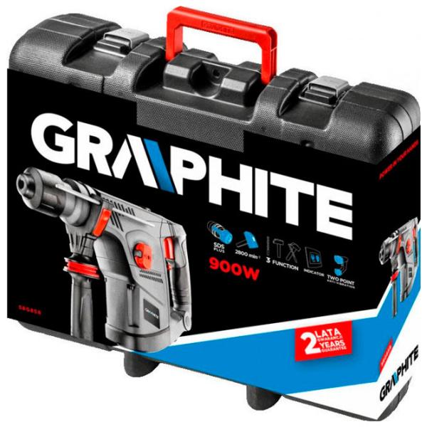 Перфоратор Graphite 58G858 900 Вт photo 4