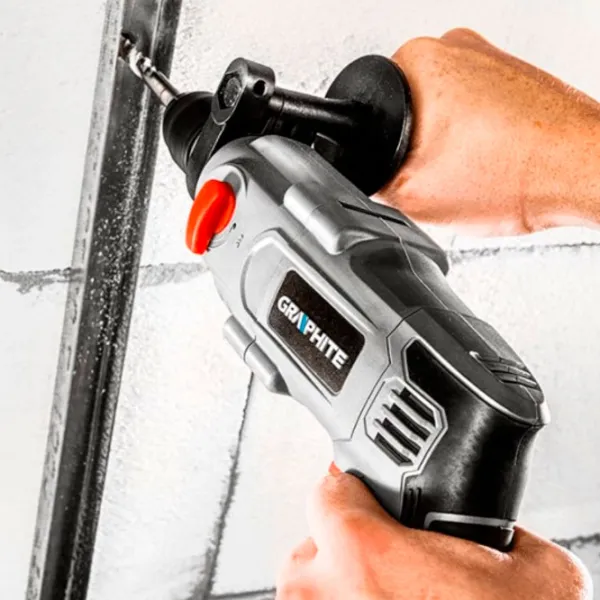 Ciocan rotopercutor Graphite 58G505 400 W / Gray photo 4 Ciocan rotopercutor Graphite 58G505 400 W / Gray photo 4