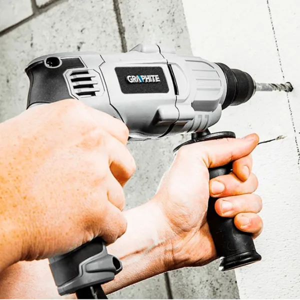 Ciocan rotopercutor Graphite 58G505 400 W / Gray photo 5 Ciocan rotopercutor Graphite 58G505 400 W / Gray photo 5